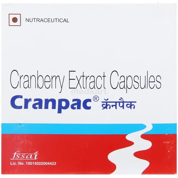 cranpac 300mg capsule 10's